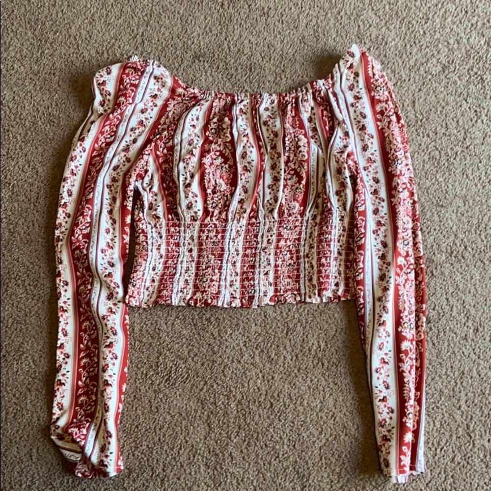 Off the shoulder top